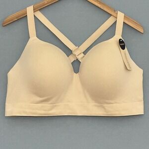 Truekind Supportive Comfort Wireless Shaping Bra Beige 3XL NWT 10210
